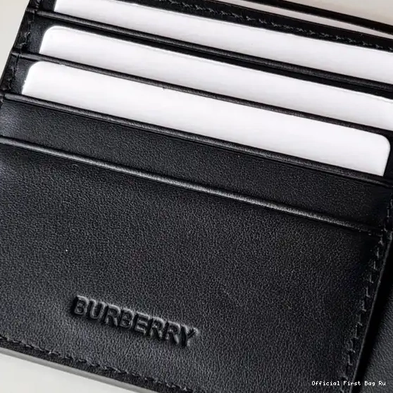 Official First Bag Ru BURBERRY WALLET 0520